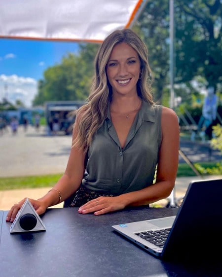 Photo Of American sportscaster Taryn 